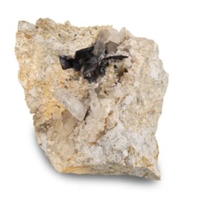 Brookiet, Bergkristal, Afghanistan, nr. 126