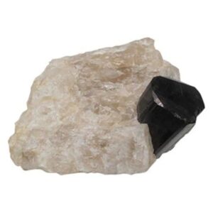 Toermalijn in kwarts, Brazilië, nr.318