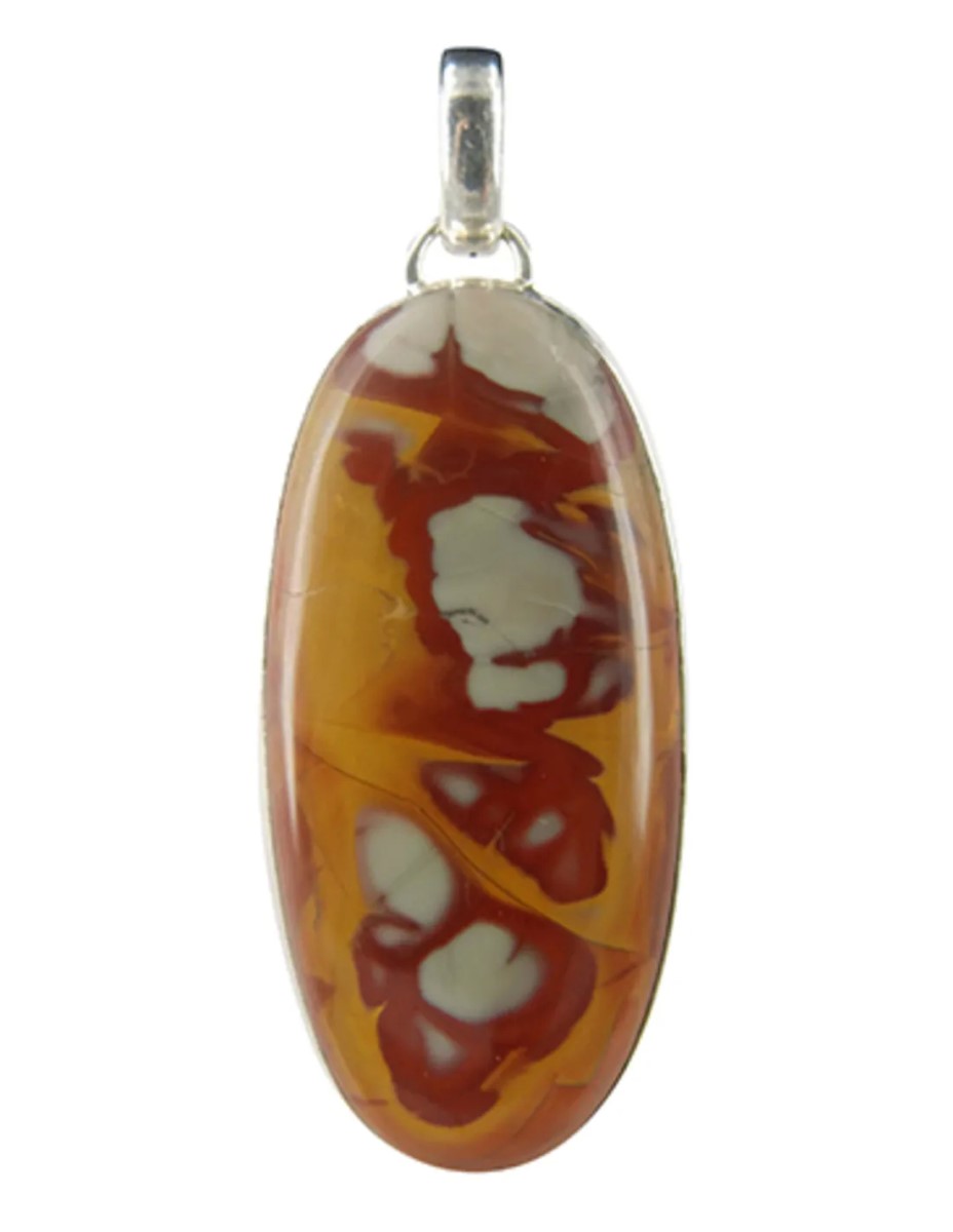 Jaspis Noreena hanger in zilver nr. 10