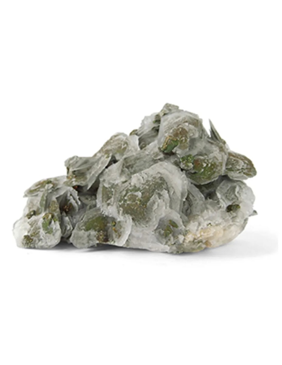 Calciet wit, Pyriet, China, nr. 236 - Afbeelding 2