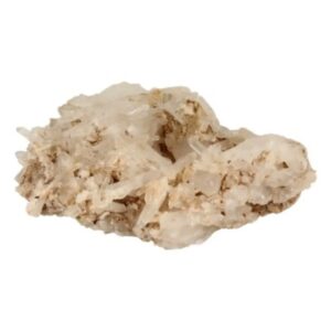 Bergkristal / Lemurisch kristal / Fadenkwarts ruwe combi nr.16