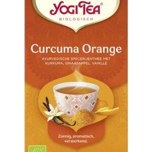 Yogi Tea Curcuma / Turmeric Orange Bio pakje