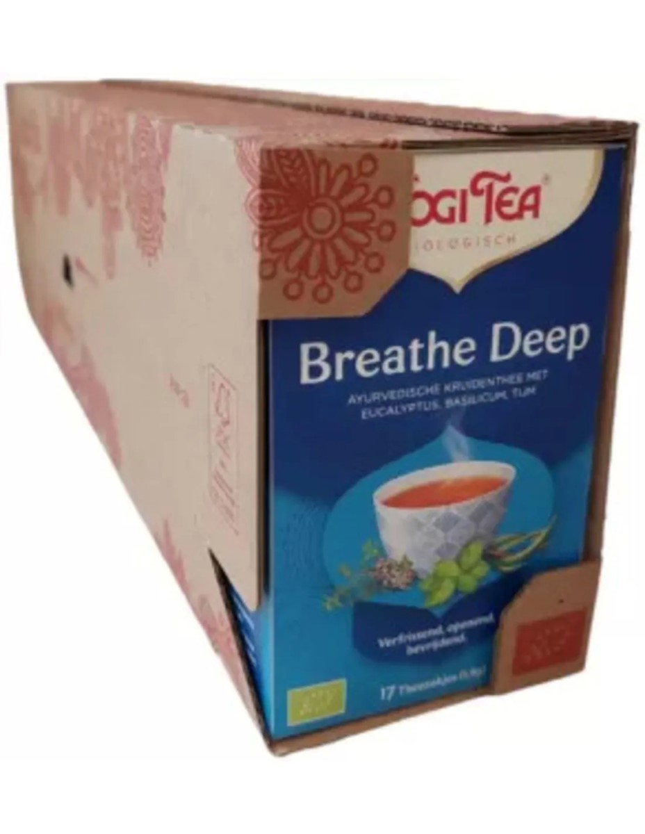 Yogi Tea Breathe Deep - tray: 6 stuks - Afbeelding 2