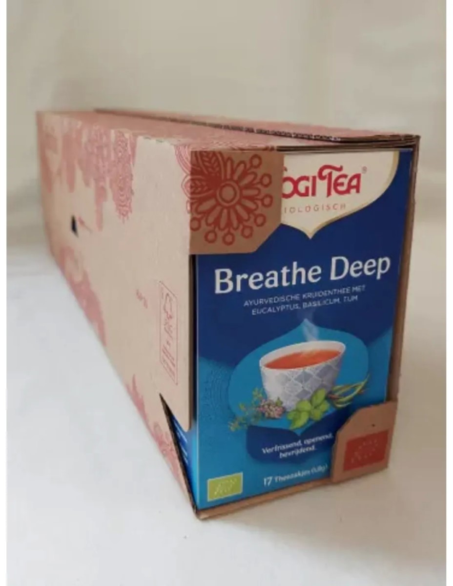 Yogi Tea Breathe Deep - tray: 6 stuks - Afbeelding 3