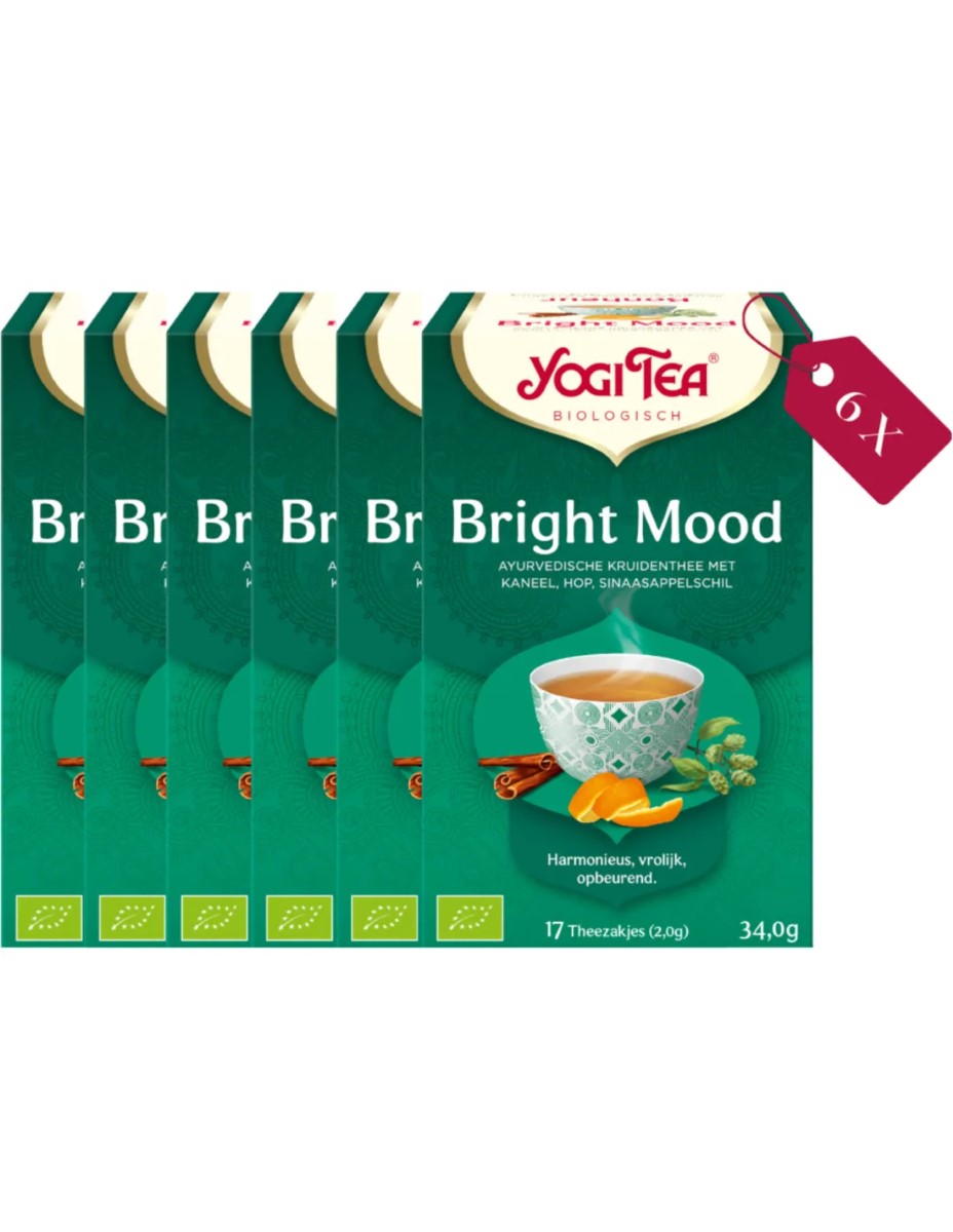 Yogi Tea Bright Mood - tray: 6 stuks