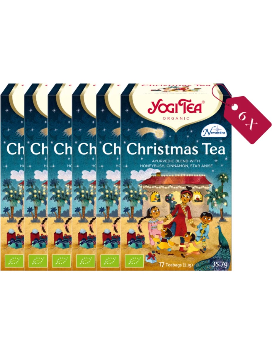 Yogi Tea Christmas Tea - tray: 6 stuks