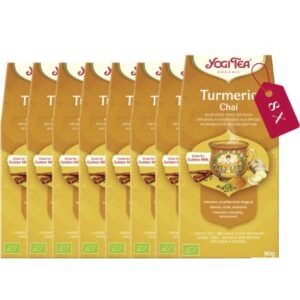 Yogi Tea Turmeric Chai losse thee tray: 8 stuks