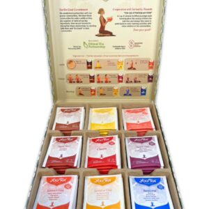 Yogi Tea Yoga Selection gift Box Bio 2023 - cadeaudoos met 45 theezakjes