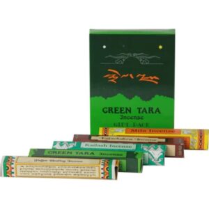 Green Tara gift pack Tibetaanse Wierook stokjes