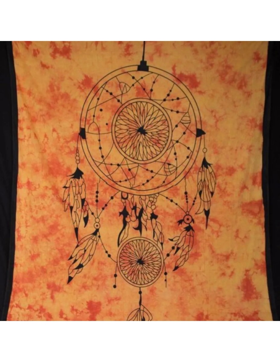 Grandfoulard - 40 - dromenvanger - oranje/geel - Afbeelding 2