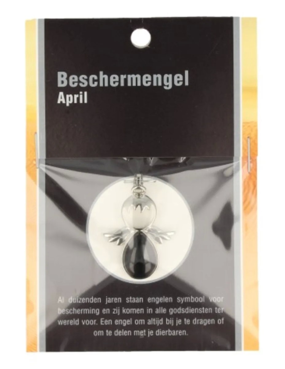 Beschermengel April op kaartje