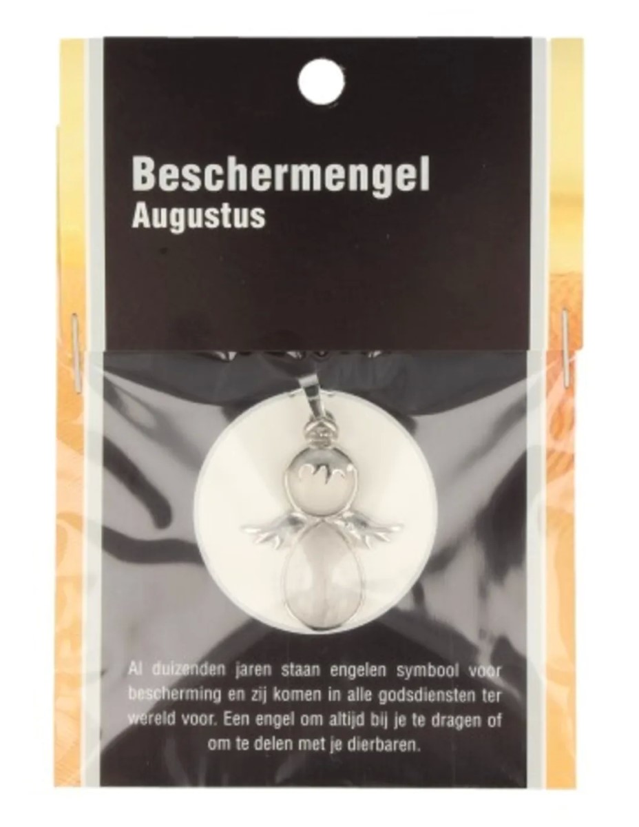 Beschermengel Augustus op kaartje