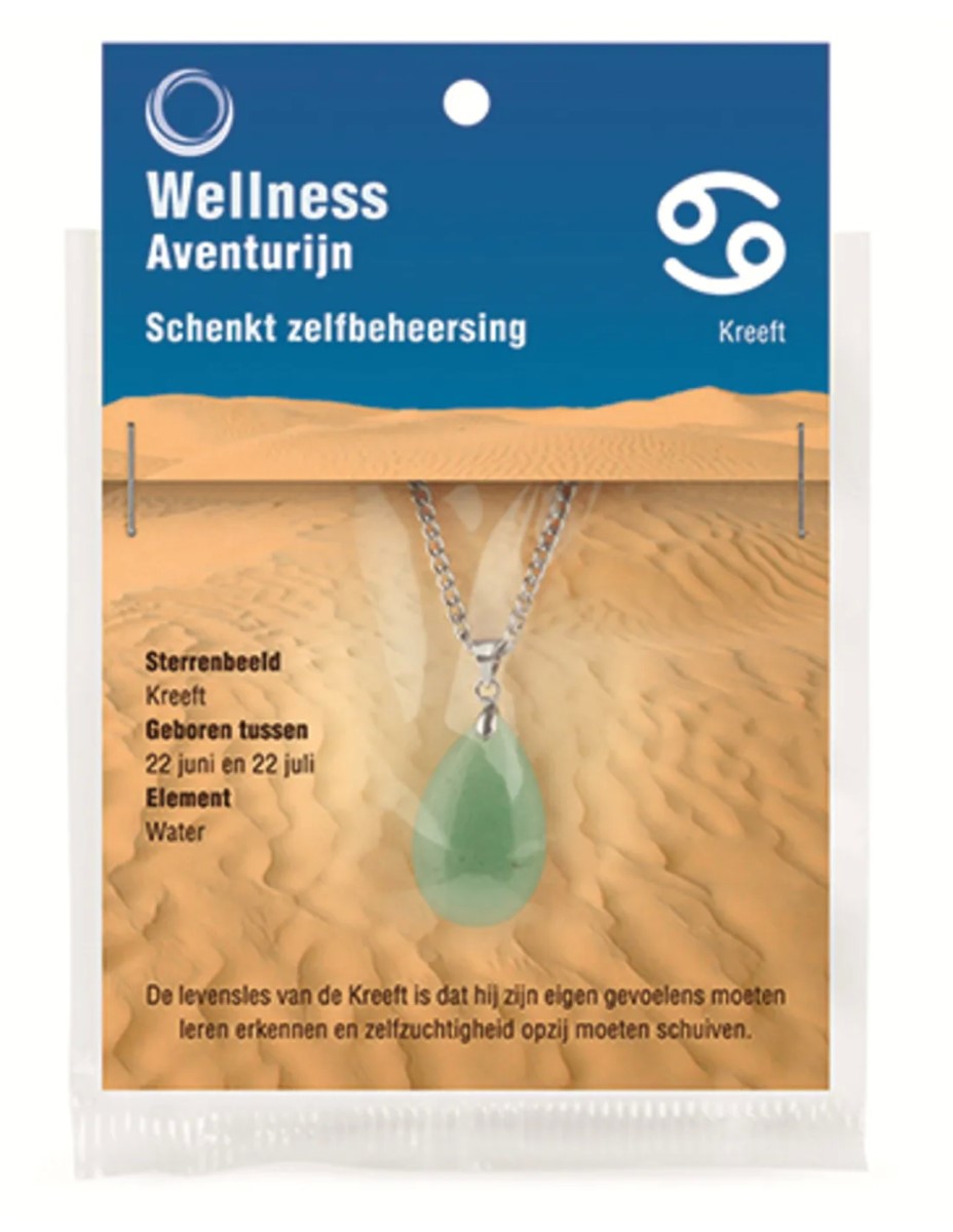 Sterrenbeeld hanger Kreeft (Aventurijn) - Afbeelding 3