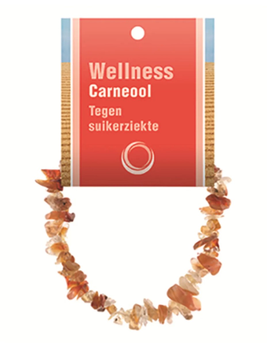 Carneool splitarmband + kaart - Afbeelding 2