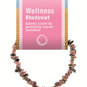 Rhodoniet splitarmband + kaart