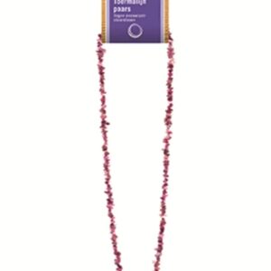 Toermalijn paars splitketting + kaart