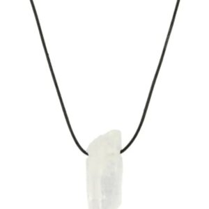 Bergkristal stoere hanger aan koord
