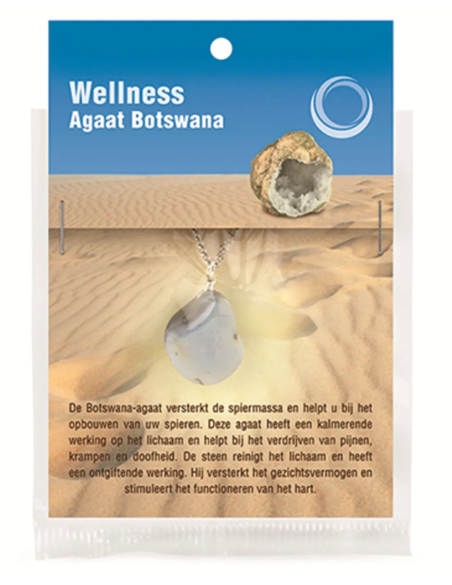 Agaat Botswana gezondheids hanger - Afbeelding 3