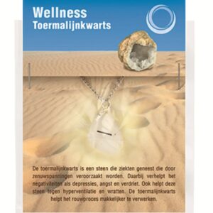 Toermalijnkwarts gezondheids hanger