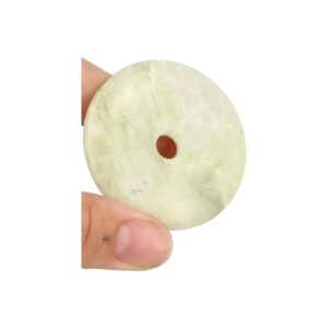 Jade Serpentijn donut 40 mm