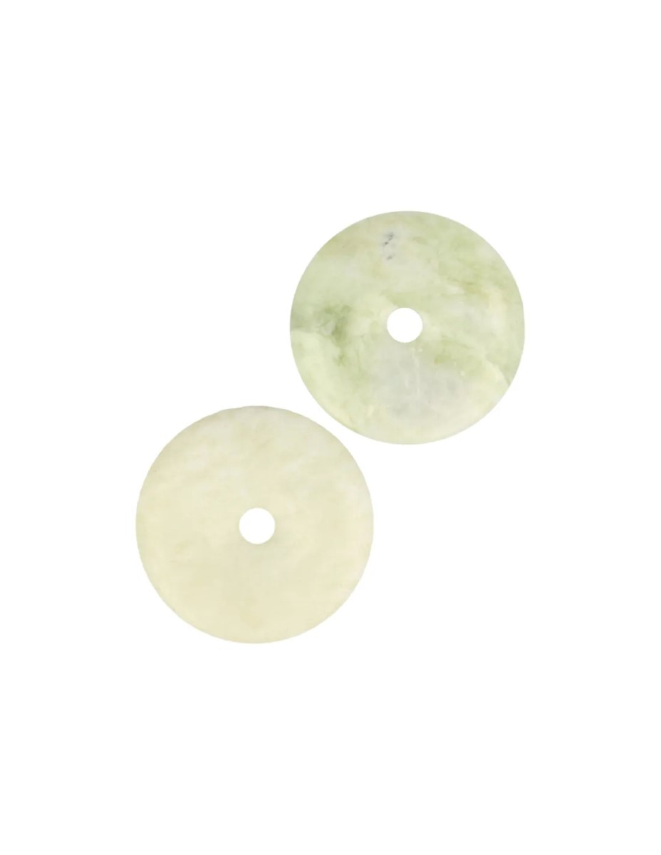 Jade Serpentijn donut 40 mm - Afbeelding 3