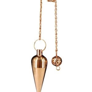 Messing pendel, punt bronskleur