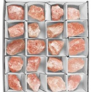 Roze kwarts verkoopdoos