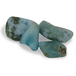 Larimar trommelstenen (mt2-3), per gram