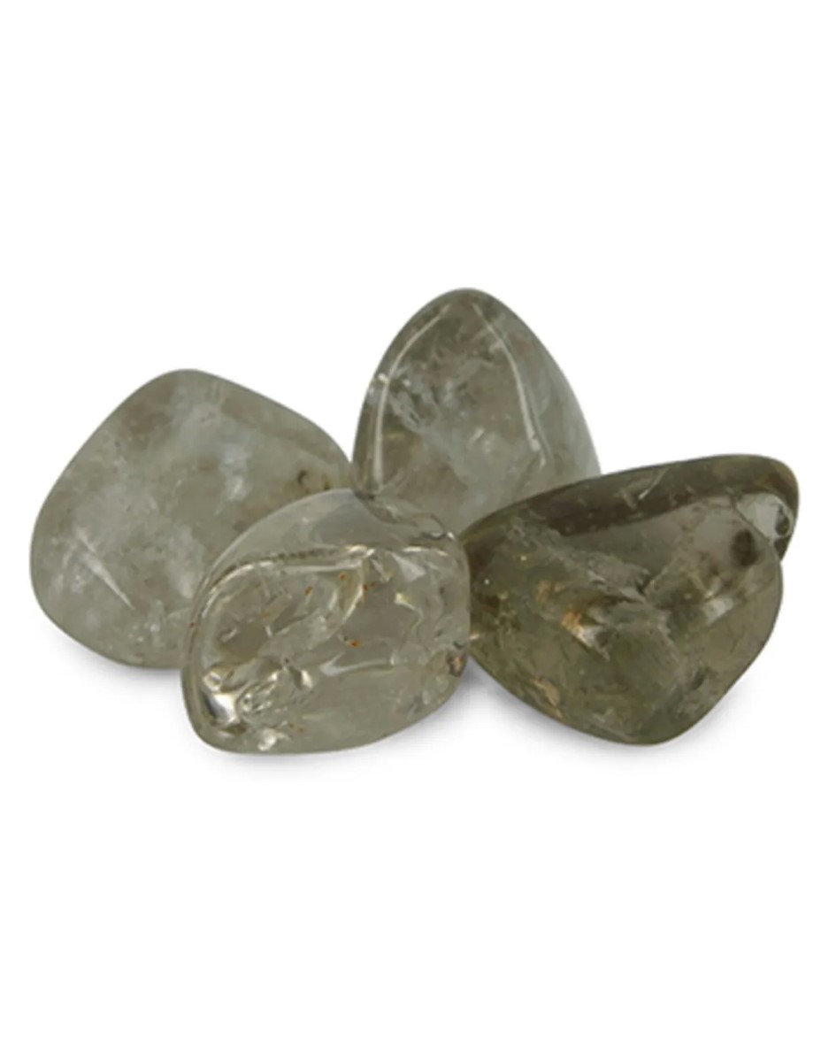 Rookkwarts trommelstenen (mt3), p/kg