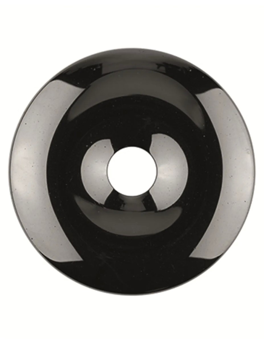 Hematiet donut 30 mm - Afbeelding 2