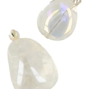 Angel Aura edelsteen hanger geslepen (gecoat)