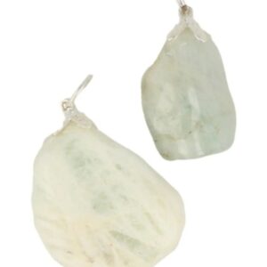 Aquamarijn edelsteen hanger geslepen