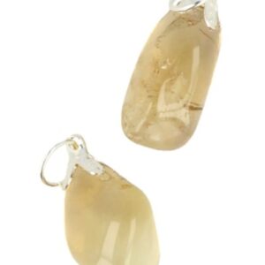 Citrien natuur edelsteen hanger