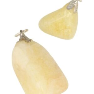 Danburiet geel edelsteen hanger