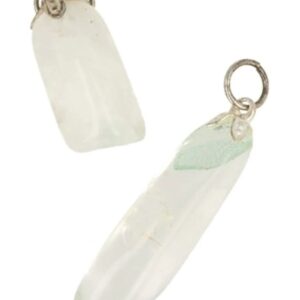 Fantoomkwarts edelsteen hanger