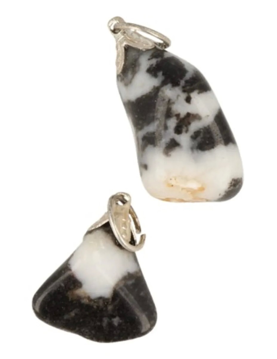 Jaspis zebra edelsteen hanger - Afbeelding 4
