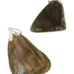 Labradoriet edelsteen hanger