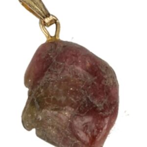 Toermalijn roze edelsteen hanger