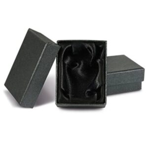 Verpakkingsdoosje zwart 35x55 mm
