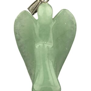 Engelen hanger 20 mm Aventurijn groen