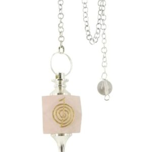 Rozenkwarts reiki pendel