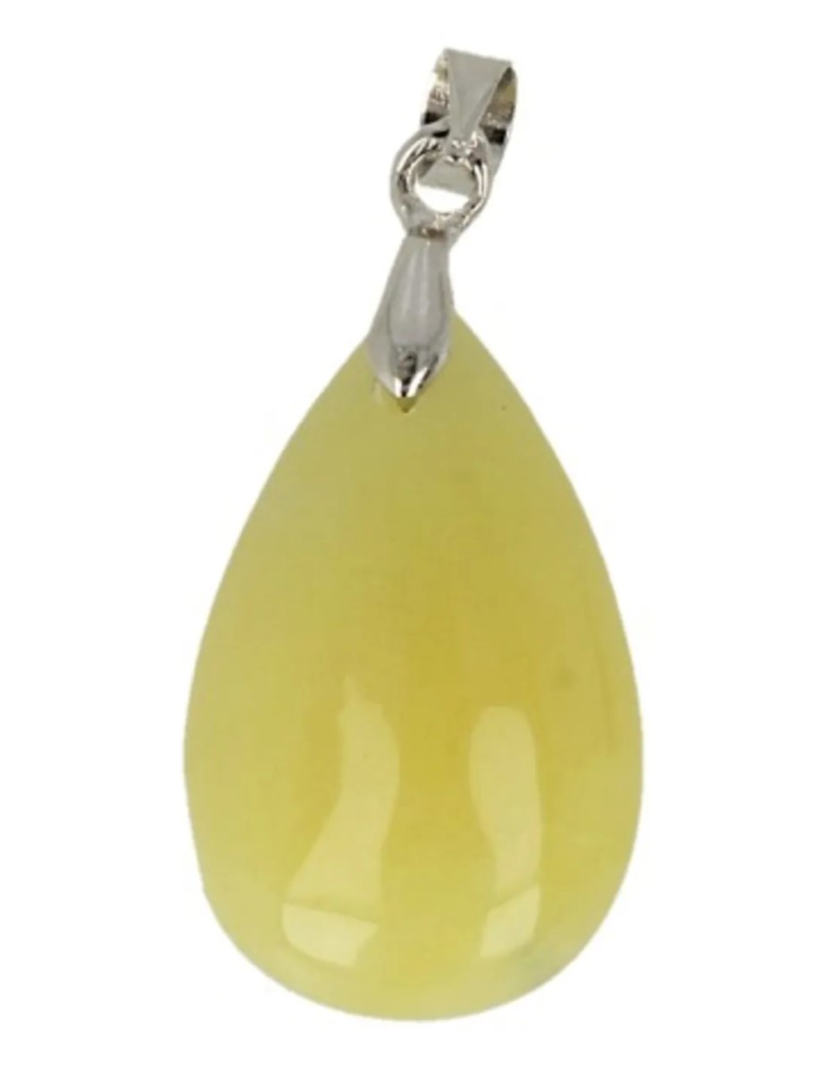 The drop of Jade olijf - hanger - Afbeelding 2