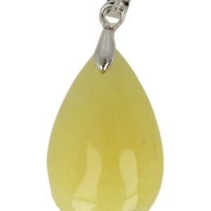 The drop of Jade olijf - hanger