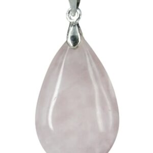 The drop of Roze kwarts - hanger