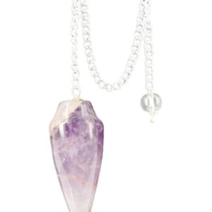 Amethist pendel druppel