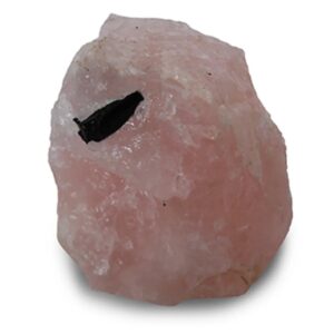 Roze kwarts, Toermalijn, Madagaskar, nr. 125