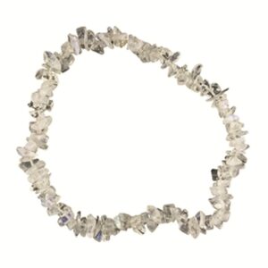 Maansteen regenboog splitarmband