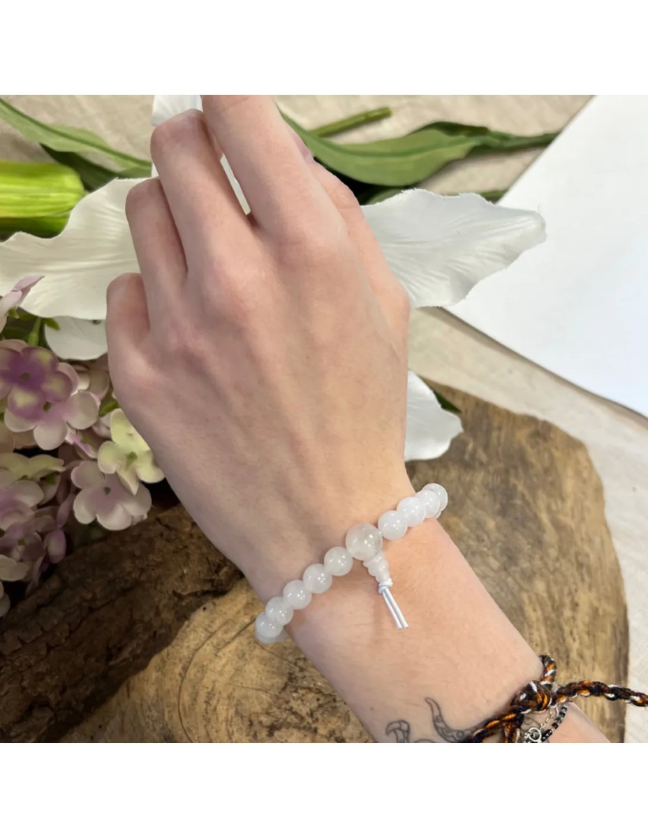 Bergkristal powerbead armband - Afbeelding 5