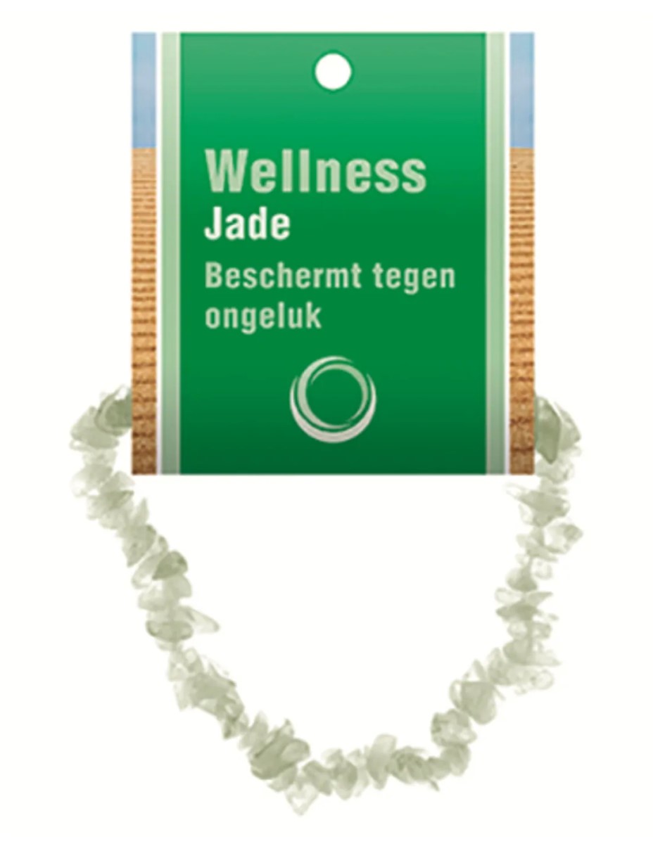 Jade Serpentijn splitarmband + kaart - Afbeelding 3