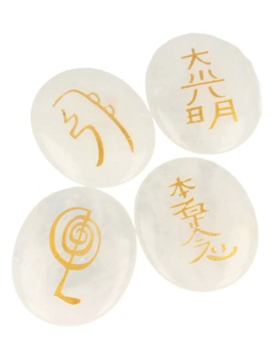Bergkristal Sei-He-Ki reiki steen - Afbeelding 2